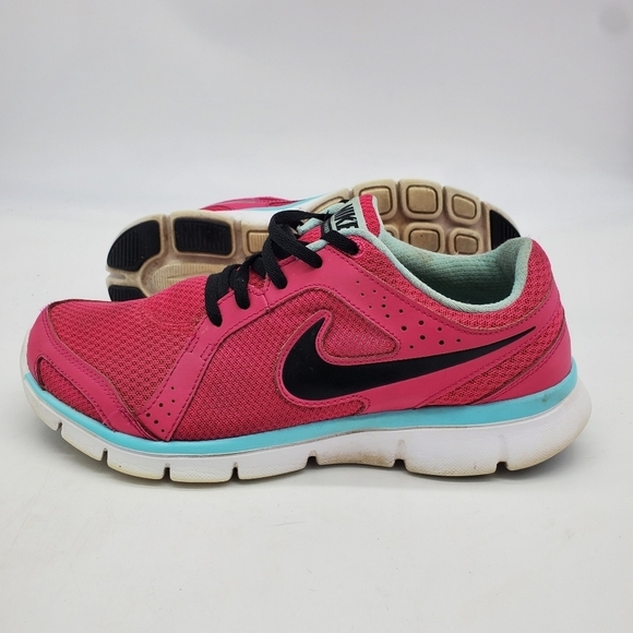 Nike Shoes Women's 9.5 Flex Experience RN 2' 599538-602 Pink Blue Sneakers - Picture 8 of 11